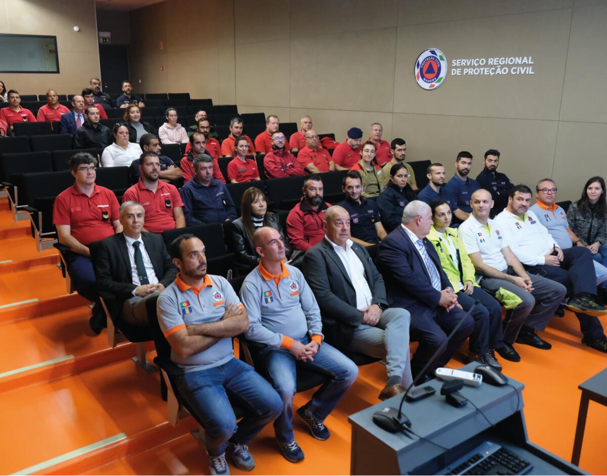 Proteção Civil implementa workshop sobre “Critérios e Técnicas utilizadas na restrição de movimentos de coluna em vítimas de trauma”