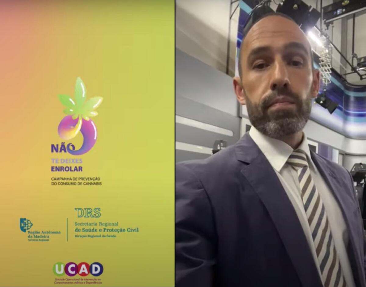 Jornalista Paulo Jardim associa-se à campanha de sensibilização contra o consumo de canábis