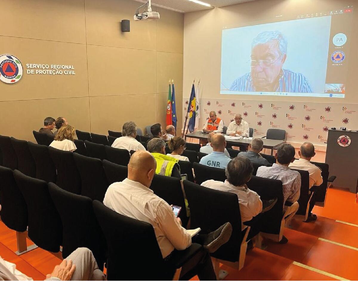 Ativação do Plano Regional de Emergência de Proteção Civil da Região Autónoma da Madeira