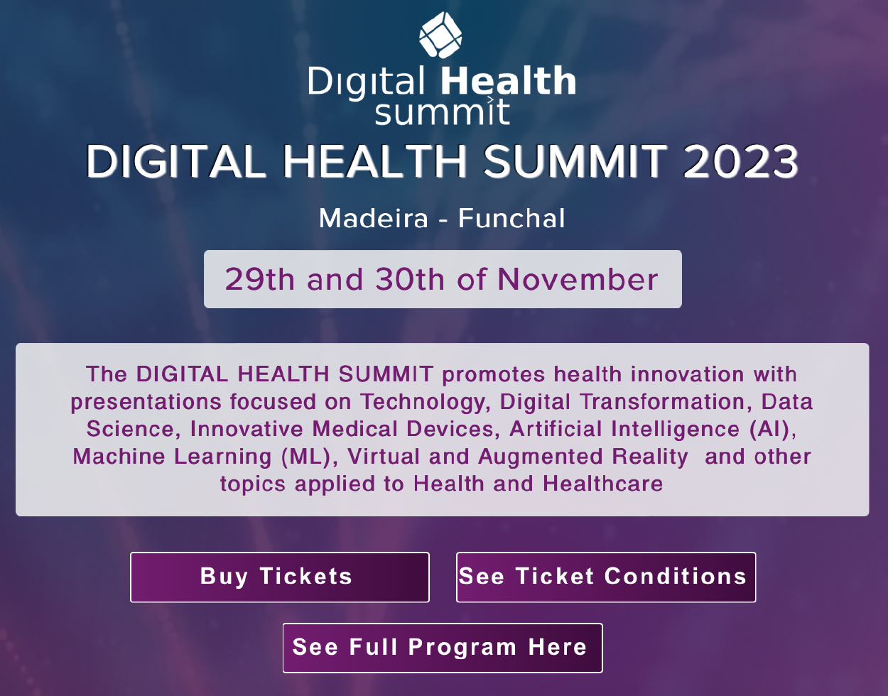 Madeira acolhe 4ª Edição do Digital Health Summit 2023