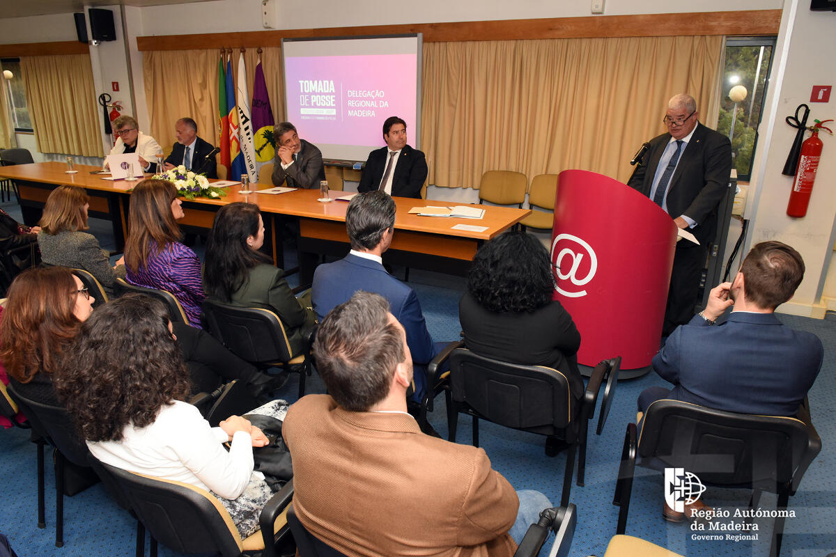 Pedro Ramos presente na Cerimónia de Tomada de Posse do Delegado Regional da Madeira da Ordem dos Farmacêuticos