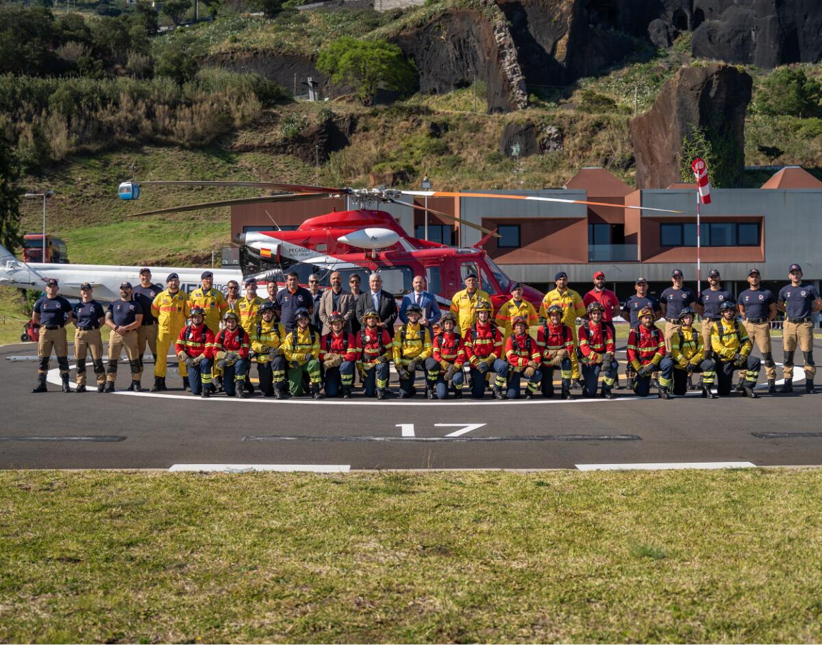 Terminou a formação para reforçar a Brigada Helitransportada
