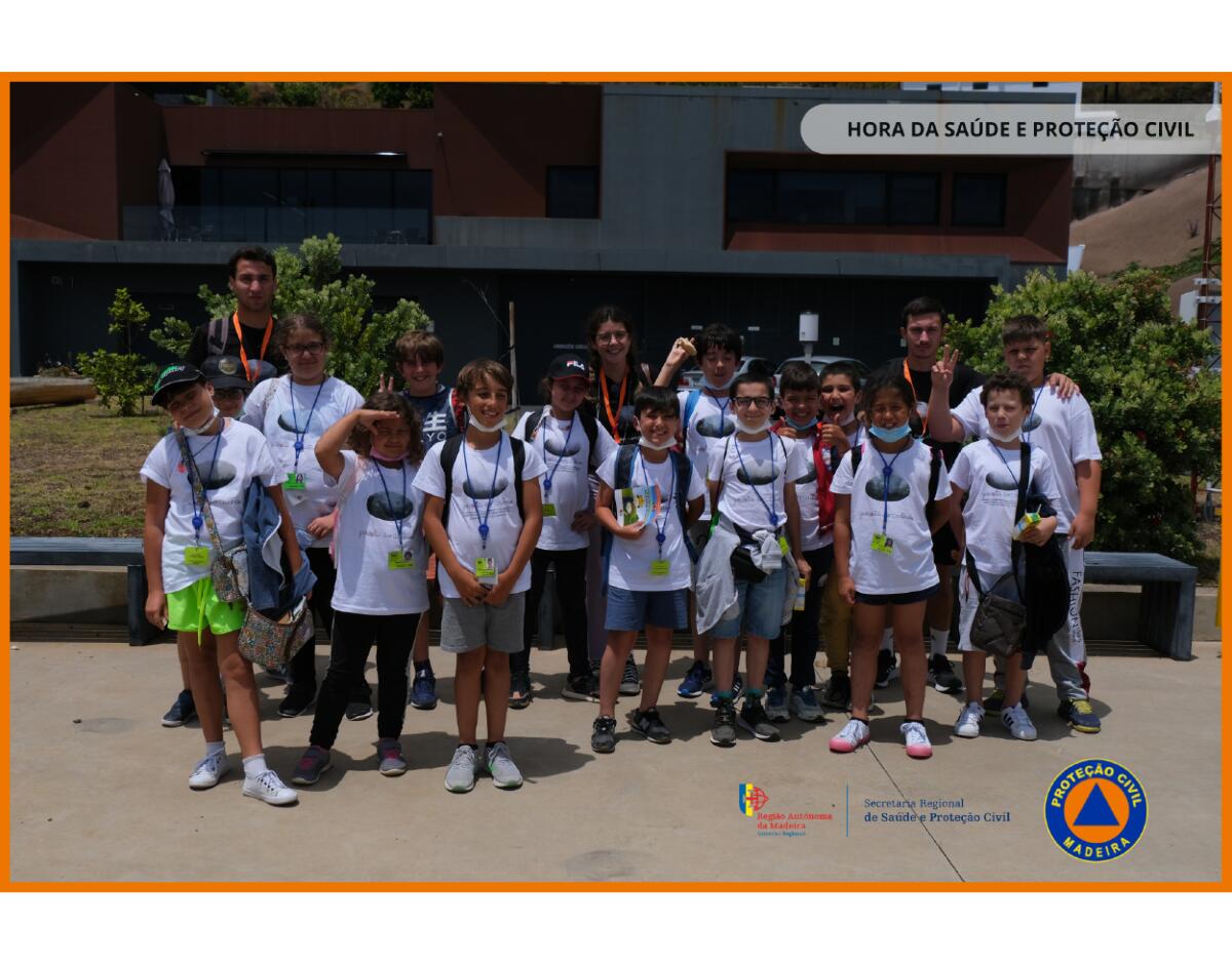 Crianças de ATL’s visitam Serviço Regional de Proteção Civil, IP-RAM