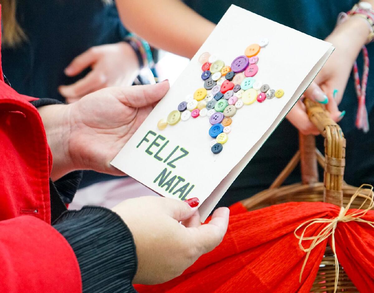 Doentes do Hospital dos Marmeleiros recebem mensagem de Natal da HBG 