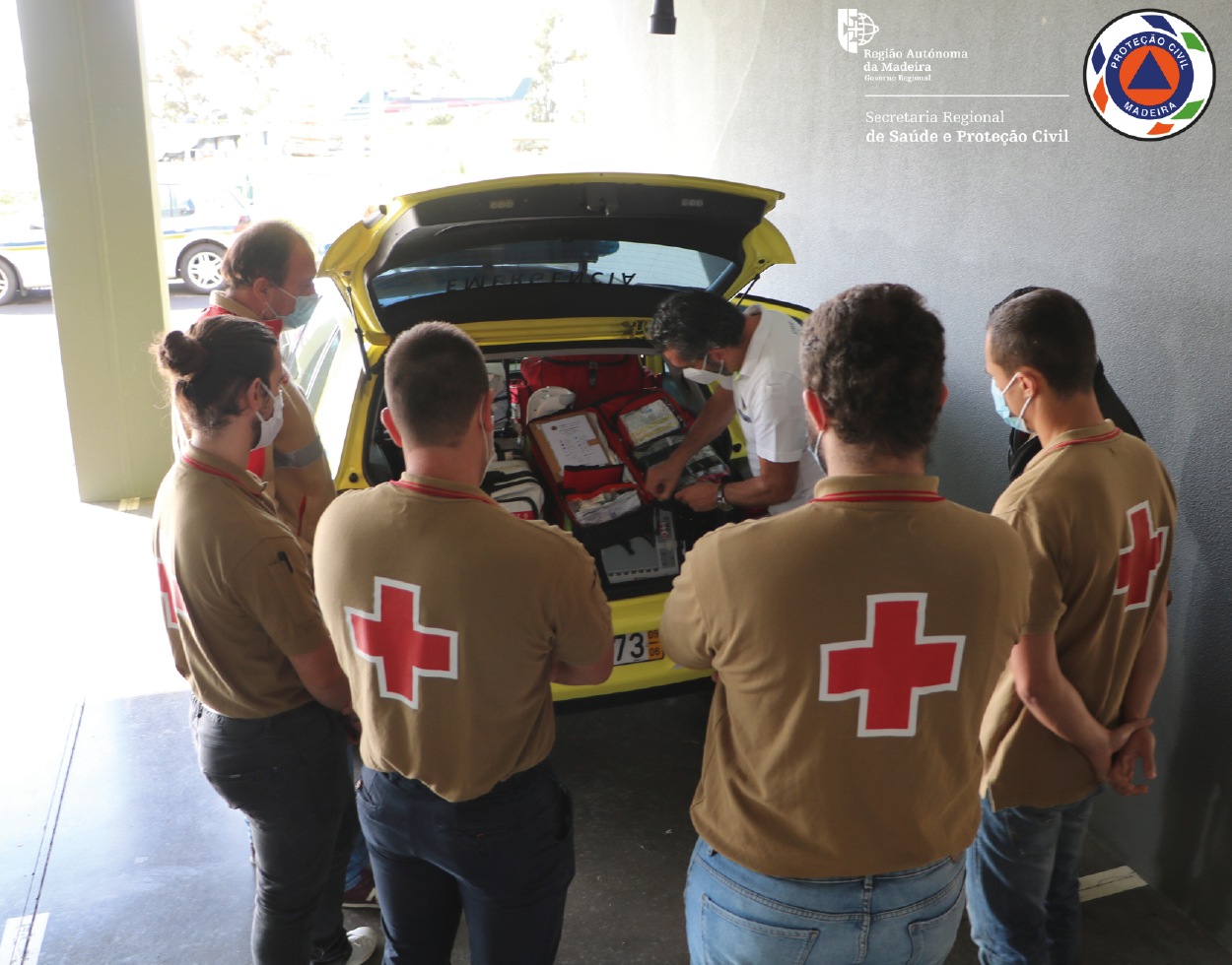 Proteção Civil implementa formação ao SANAS e Cruz Vermelha Portuguesa