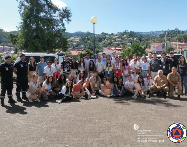 Proteção Civil sensibiliza jovens que irão participar nas Jornadas Mundiais da Juventude