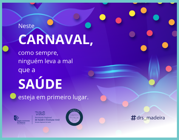 DRS recomenda um Carnaval com diversão e responsabilidade