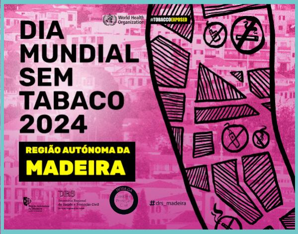 DRS promove ações de sensibilização no Dia Mundial Sem Tabaco 2024