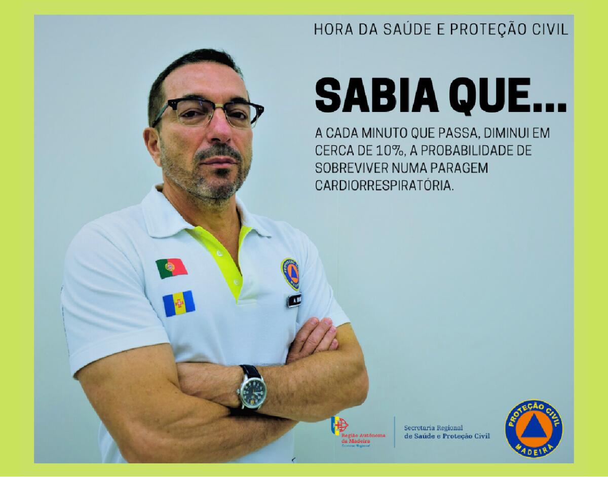 200 paragens cardiorrespiratórias na Madeira por ano