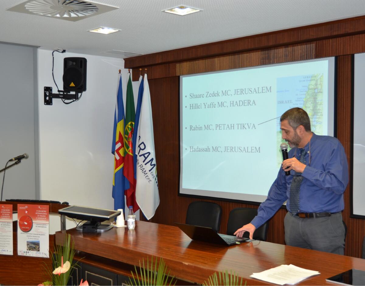 Médico cirurgião de Israel, Itamar Ashkenazi, com larga experiência em incidentes multivítimas vai proferir conferência “Academic Publications – Current Ethical Challenges”