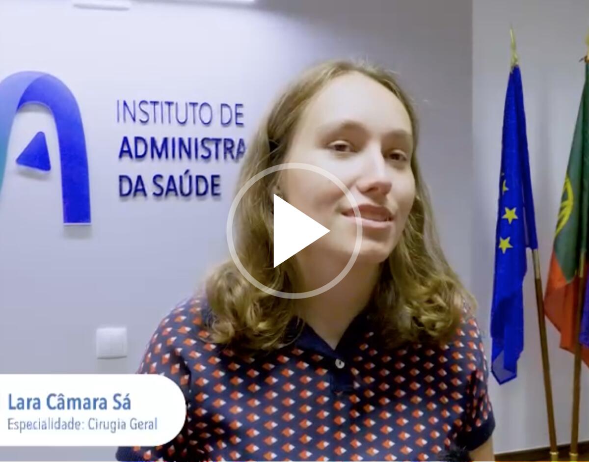 Testemunho Lara Sá, médica interna de Cirurgia Geral