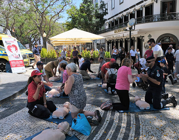 Proteção Civil promove atividade “Mass Training”