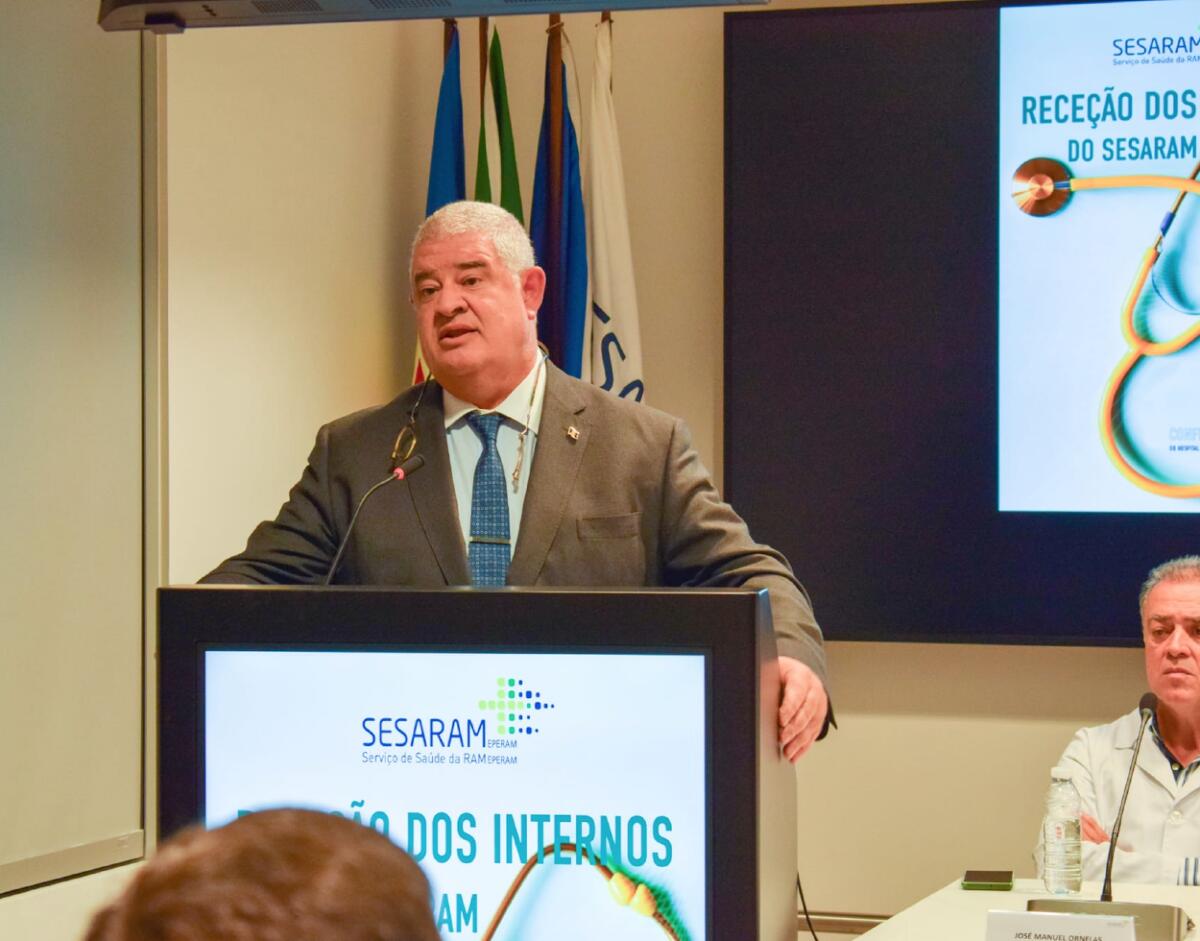 Pedro Ramos dá as boas-vindas aos 80 novos médicos que iniciam a sua formação no SESARAM