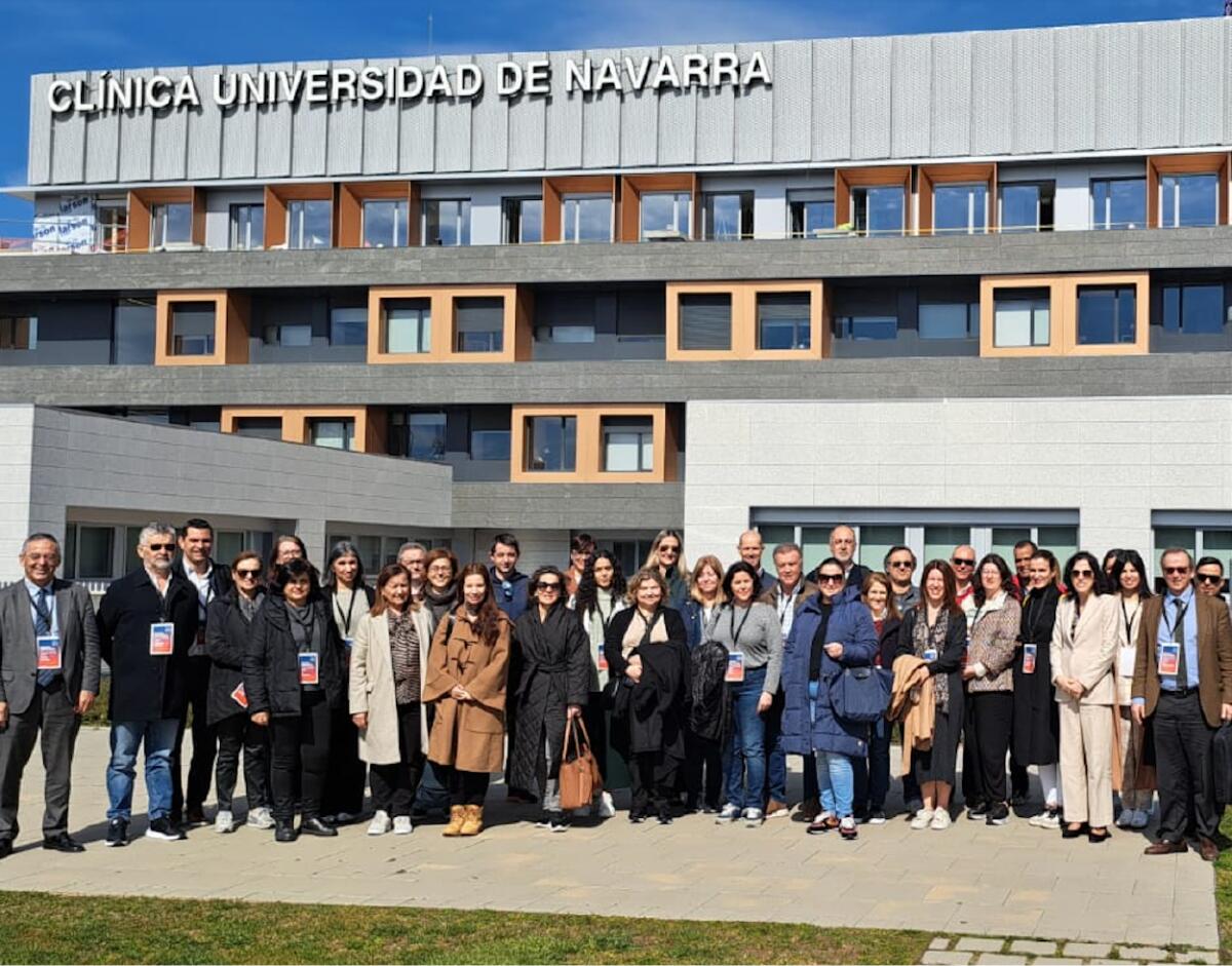 40 profissionais da área da Saúde visitaram a Clínica Universidad de Navarra, em Espanha