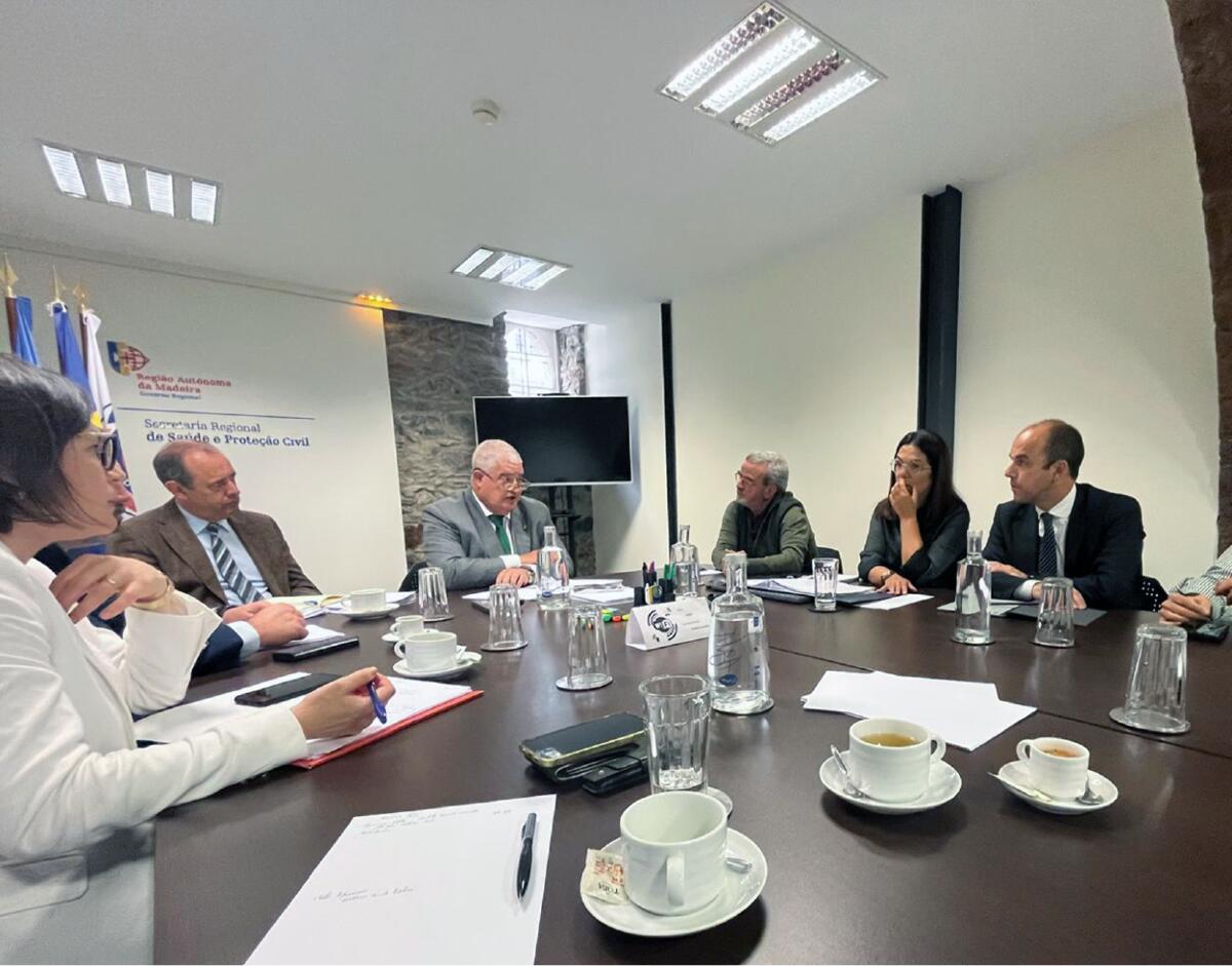 Pedro Ramos reuniu com a Ordem dos Médicos