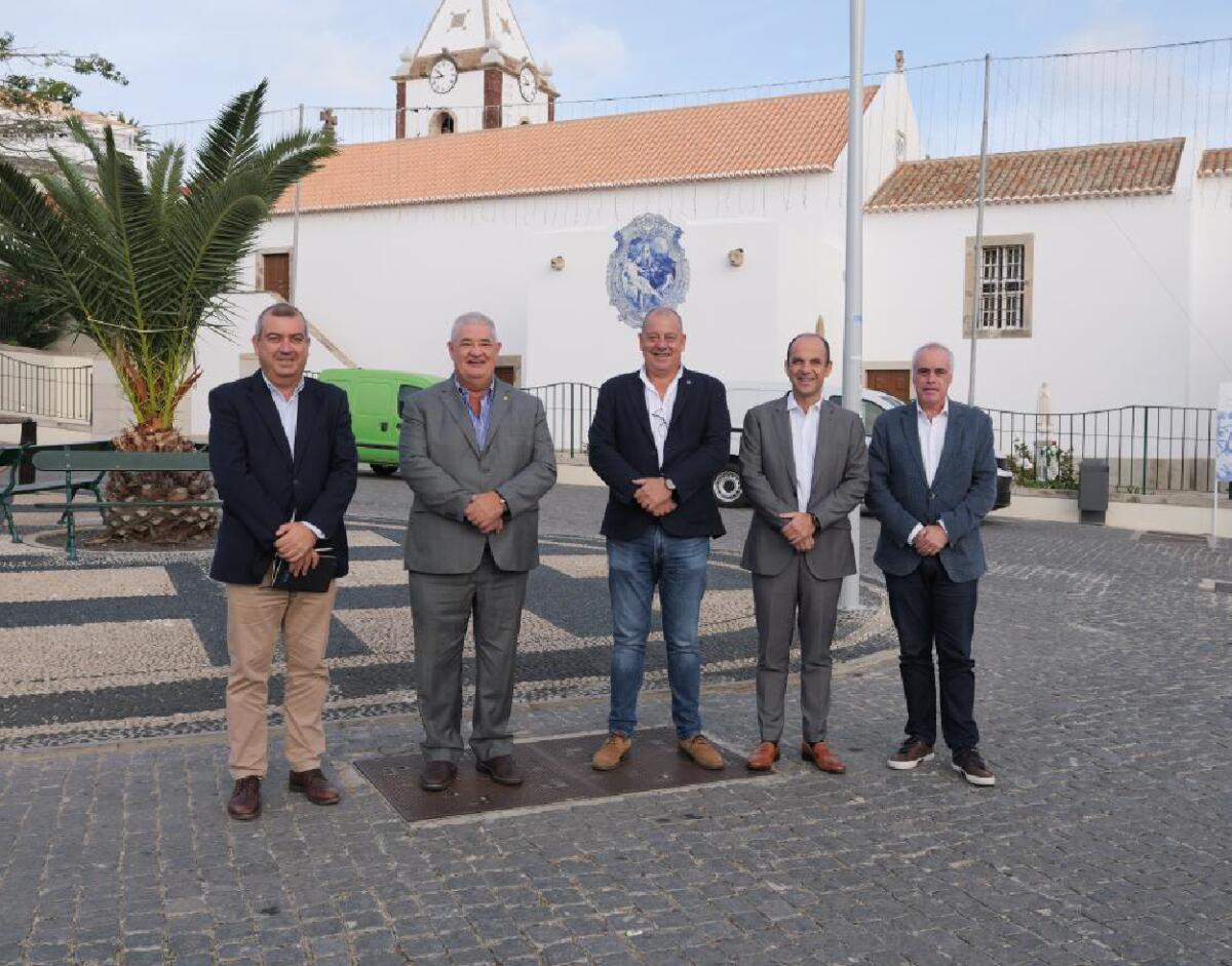 Pedro Ramos em visita de trabalho no Porto Santo