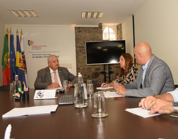 Pedro Ramos reuniu com o Sindicato dos Enfermeiros, SINDEPOR