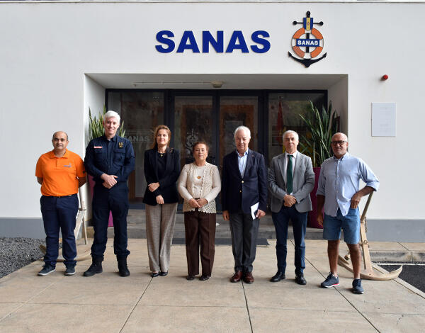 Secretária Regional de Saúde e Proteção Civil visitou instalações do SANAS Madeira 
