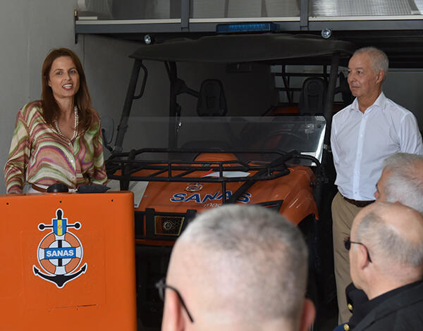 Micaela Fonseca de Freitas elogia cooperação GNR-SANAS Madeira