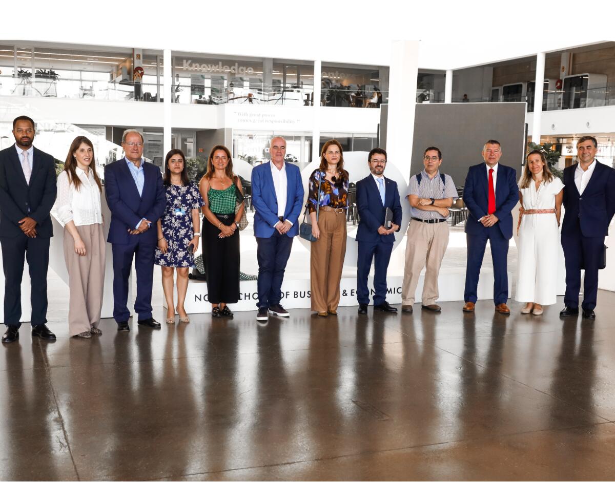 Secretários Regionais visitaram Nova School of Business and Economics