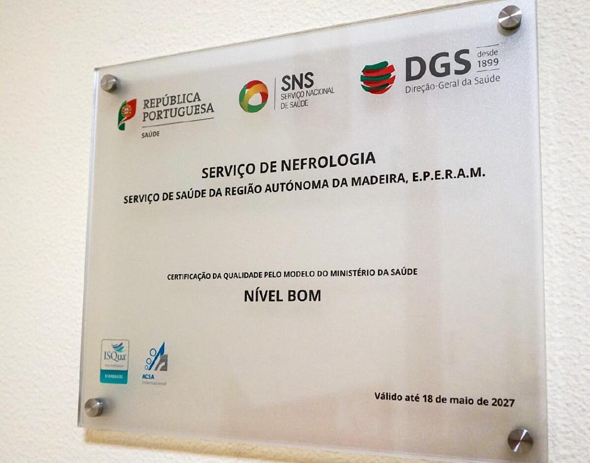 Serviço de Nefrologia do SESARAM mantém certificação de nível bom