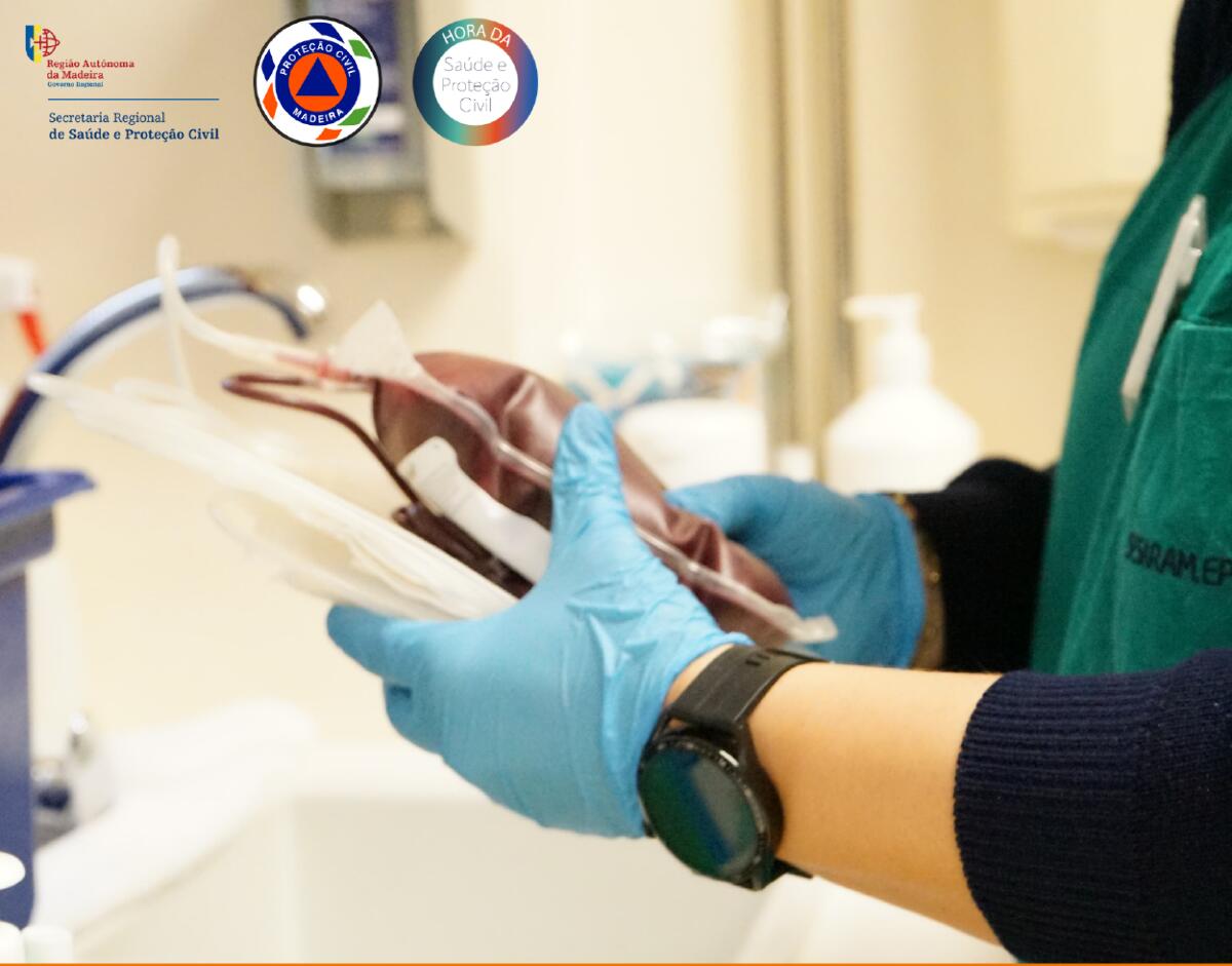 Colaboradores da Proteção Civil iniciam o ano com dádiva de sangue