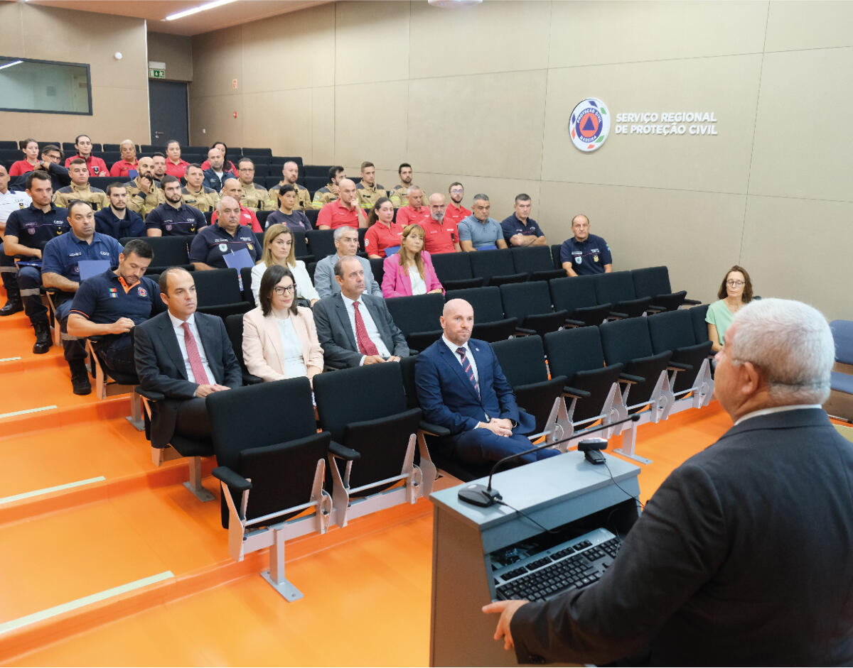 Proteção Civil implementou ação sobre “nutrição e exercício físico na atividade de bombeiro”