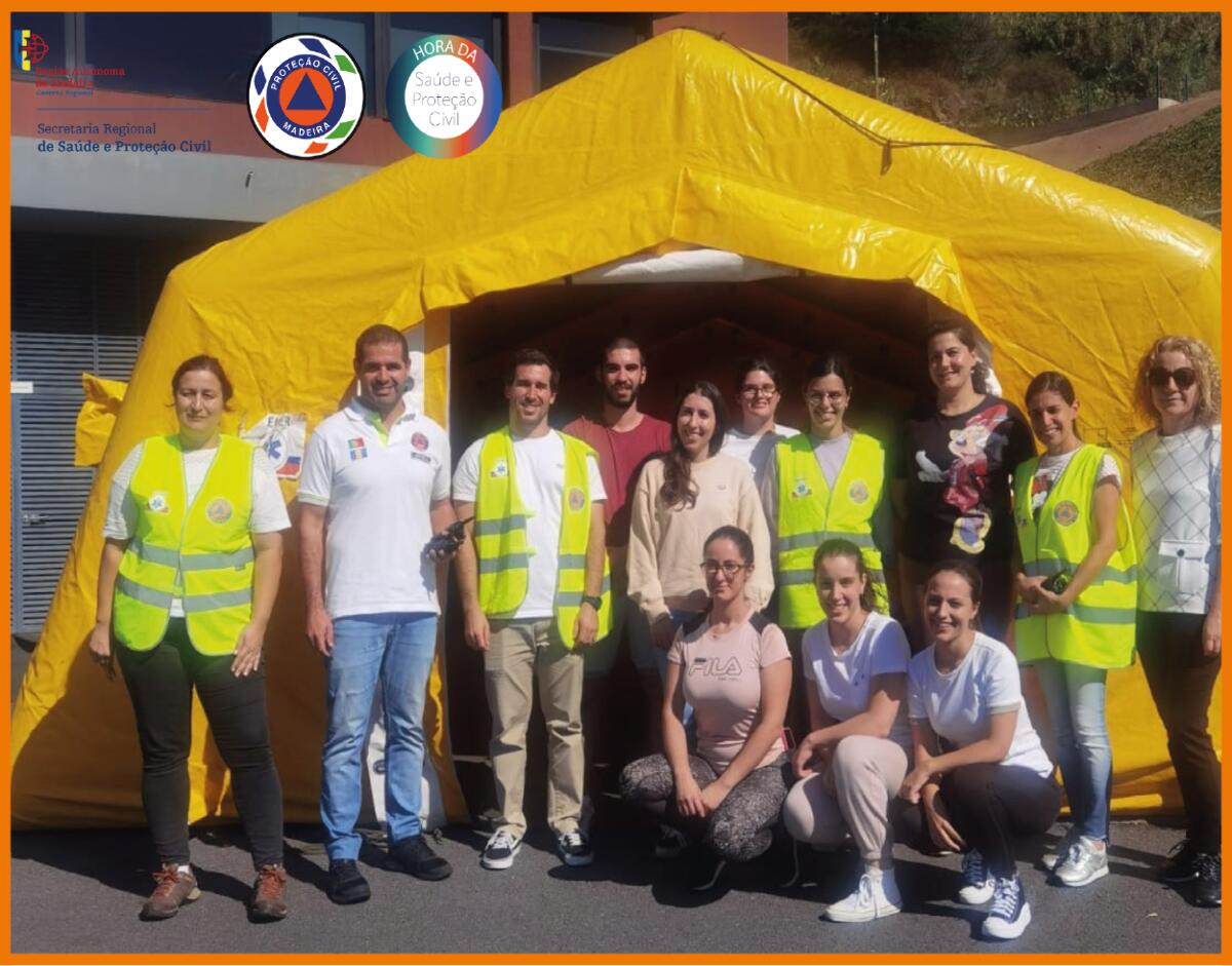 Proteção Civil recebeu alunos do Mestrado de Enfermagem Médico-Cirúrgica