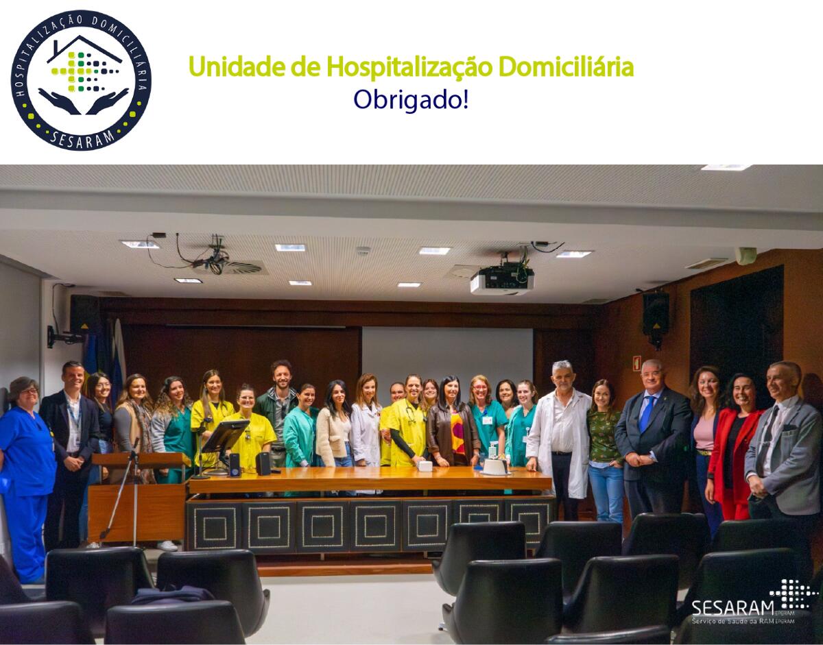 SESARAM celebra primeiro ano da Unidade de Hospitalização Domiciliária