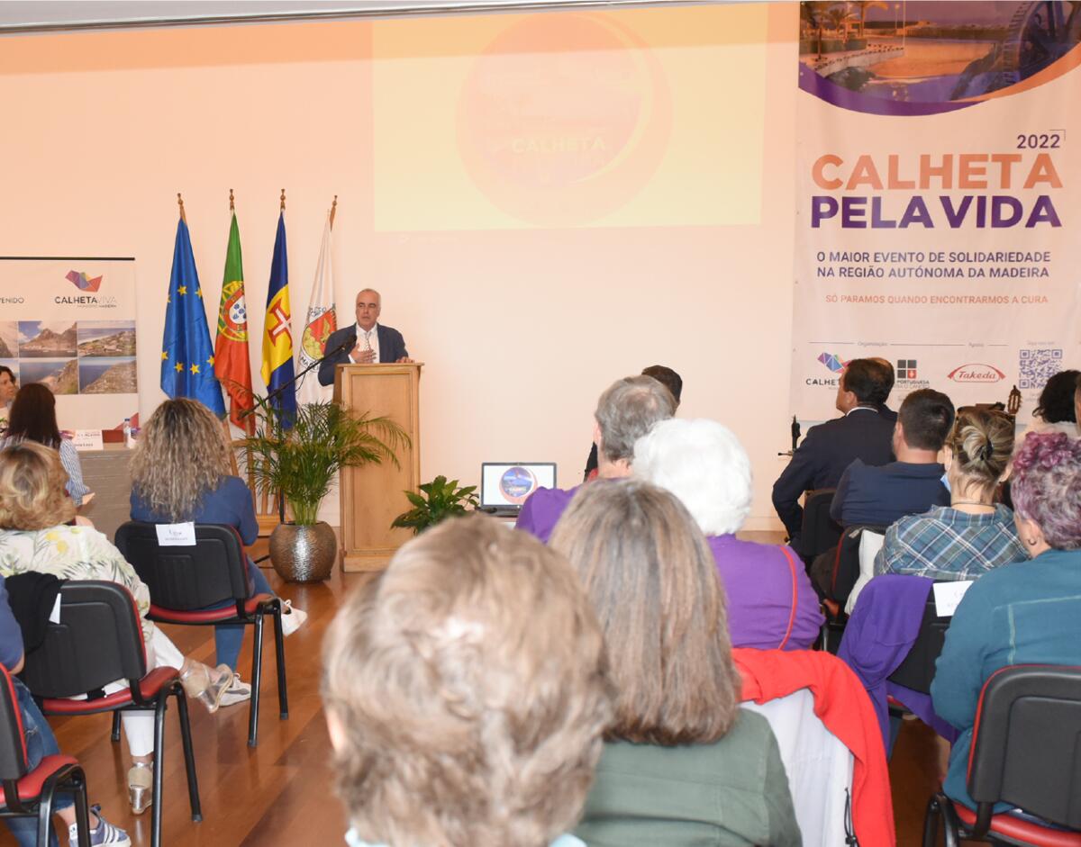 Herberto Jesus presente na apresentação do projeto “Um Dia Pela Vida”