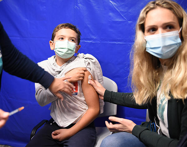 540 crianças já estão vacinadas contra a COVID-19 