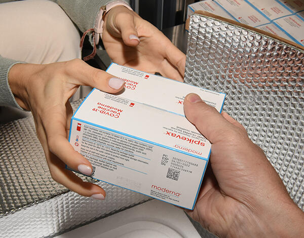 SESARAM recebeu mais 7900 vacinas contra a COVID-19 