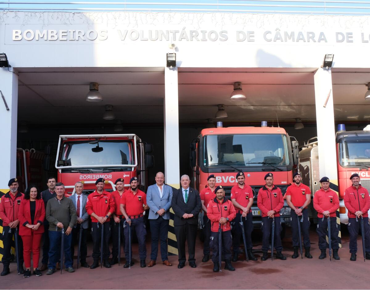 Pedro Ramos e António Nunes visitaram os Corpos de Bombeiros da RAM