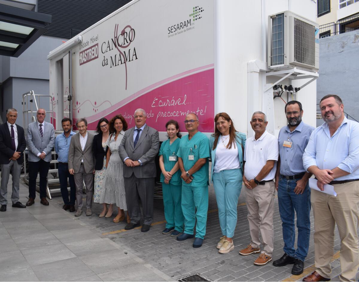 Início da 9ª volta do rastreio do Cancro da Mama na Calheta