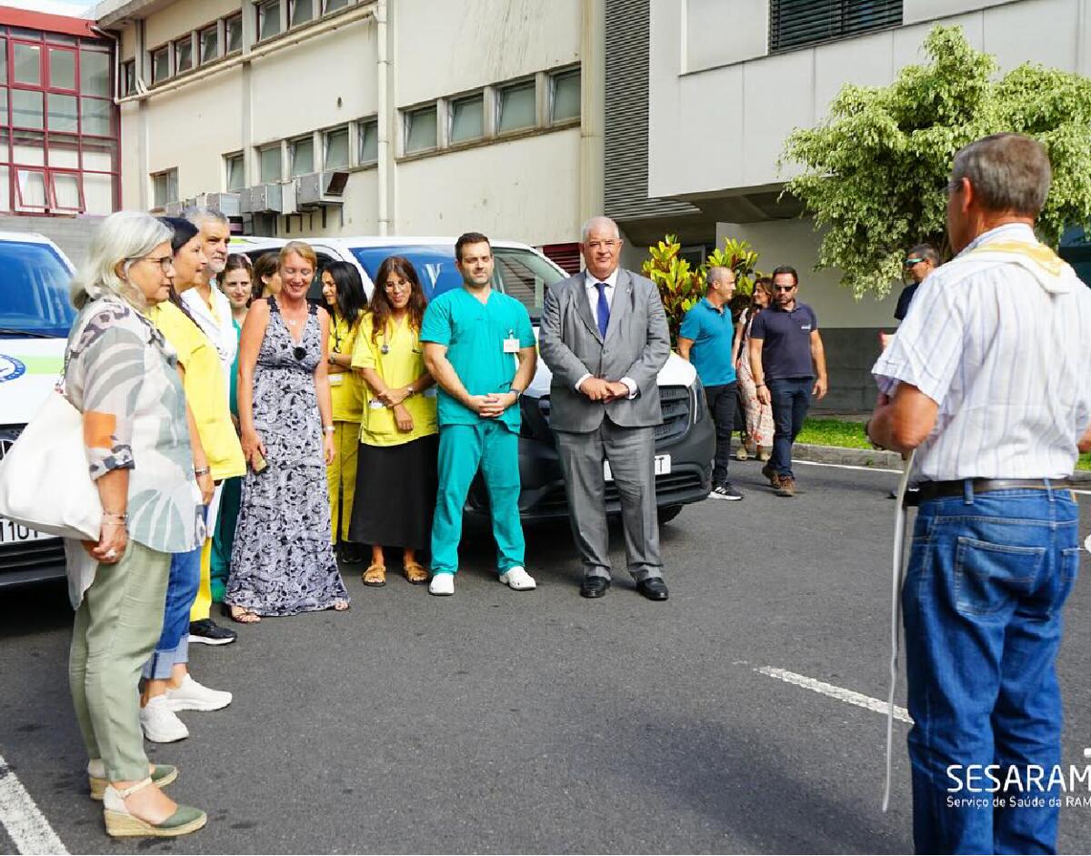 Unidade de Hospitalização Domiciliária do SESARAM recebeu duas carrinhas
