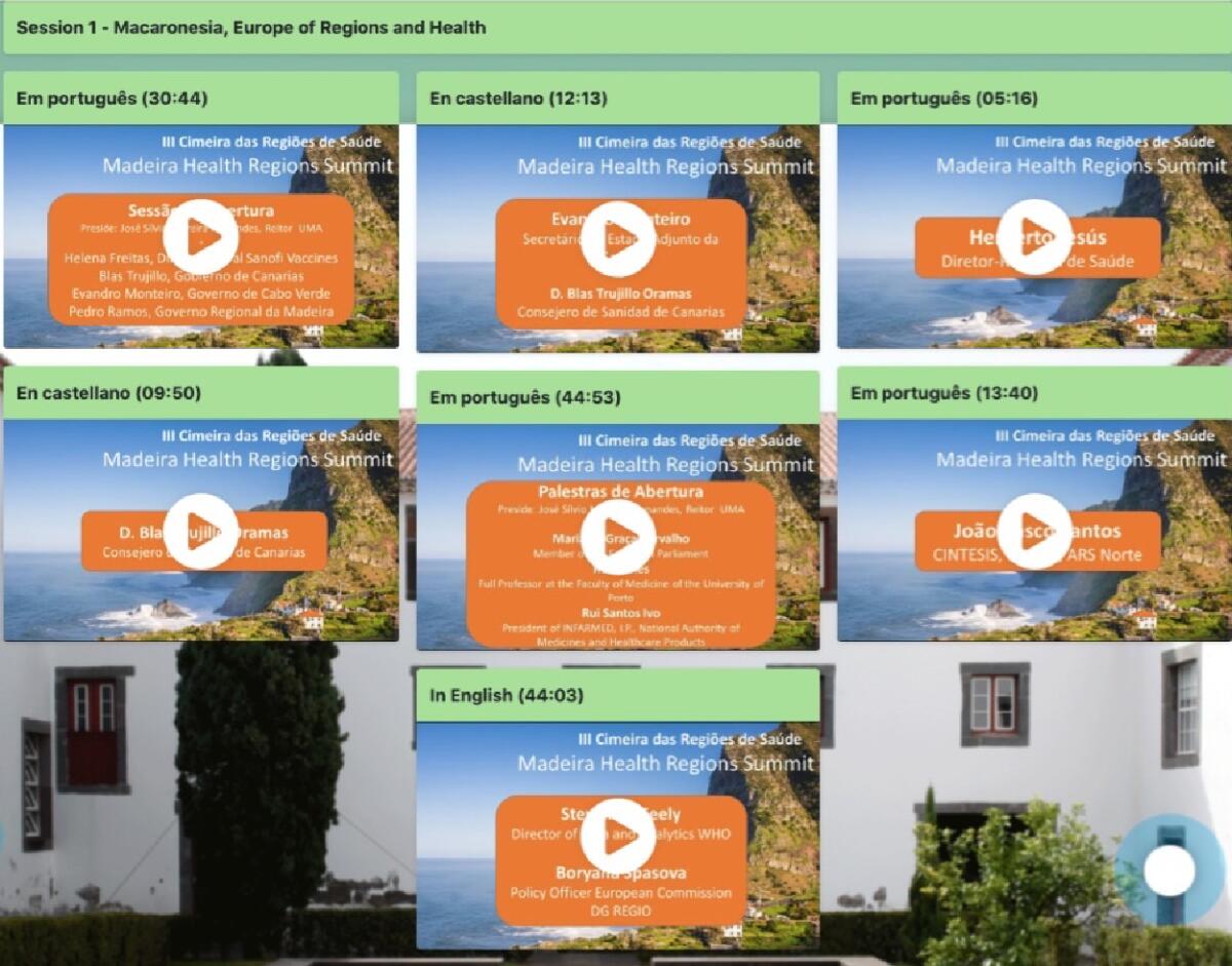 (re)Veja as intervenções na III Cimeira das Regiões de Saúde  