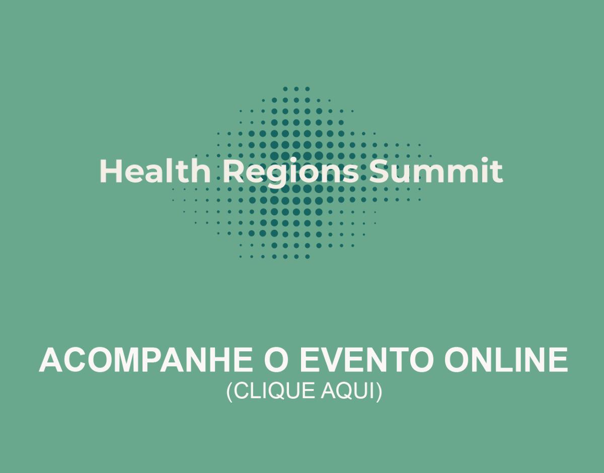 Acompanhe online a 3ª Cimeira das Regiões da Saúde nos dias 29 e 30 de março