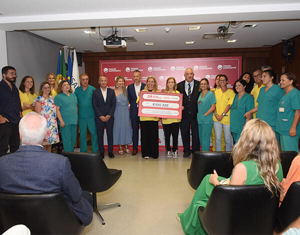 Pedro Ramos agradece donativo no âmbito da Missão Continente