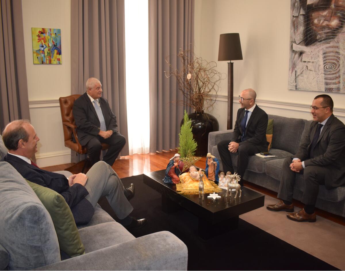 Apresentação de cumprimentos