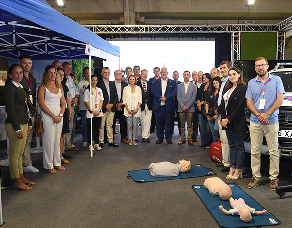Secretário Regional de Saúde e Proteção Civil visitou a Expomadeira