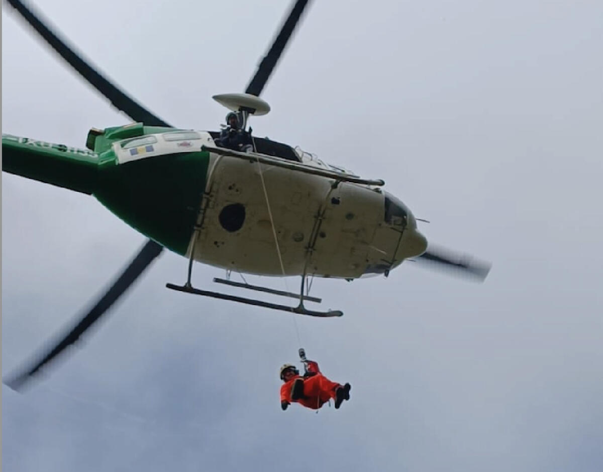 Brigada Helitransportada na valência Recuperador Salvador realiza mais um resgate com sucesso - Fanal