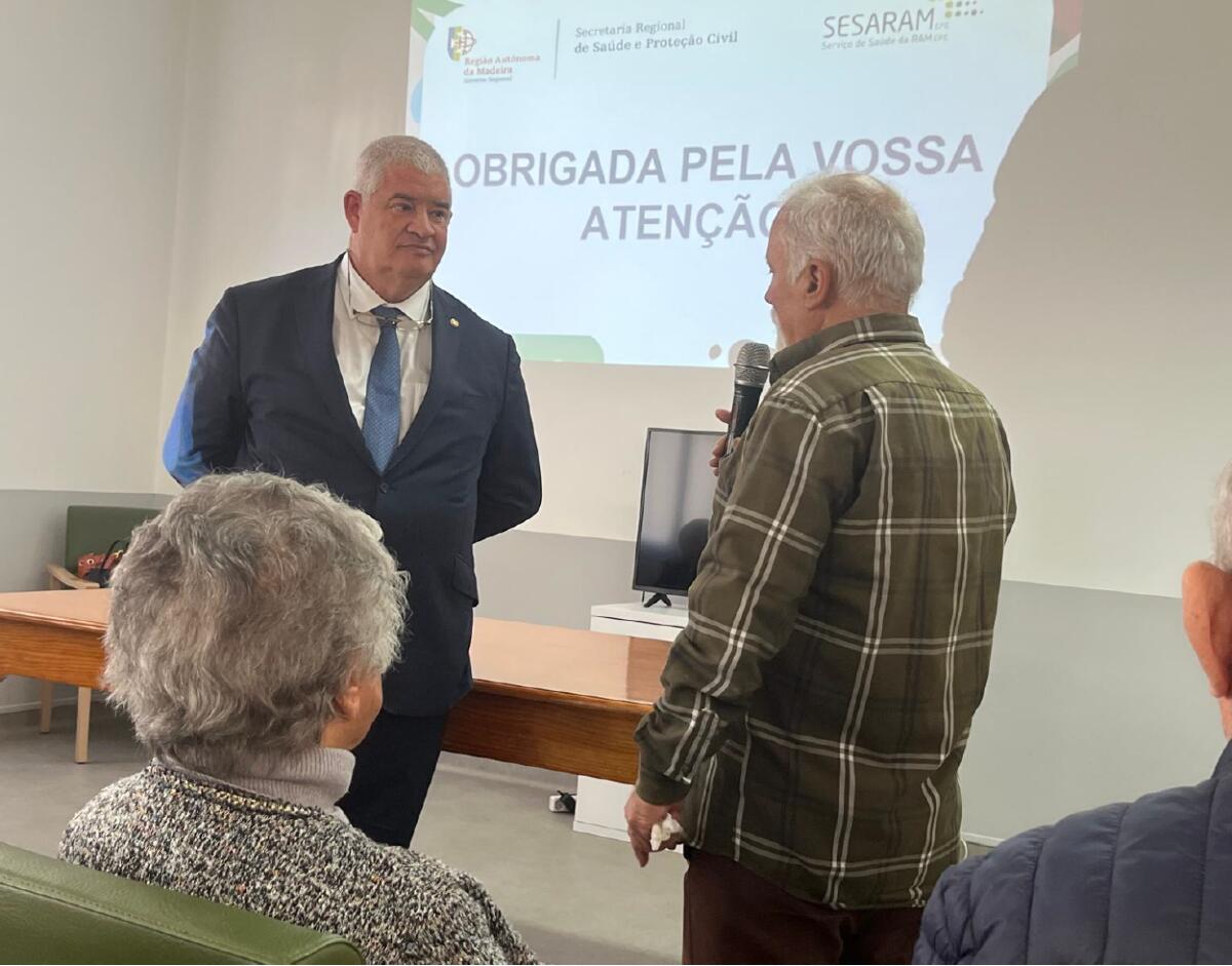 Sessão de Literacia em Saúde do Centro Social e Paroquial de Santo António