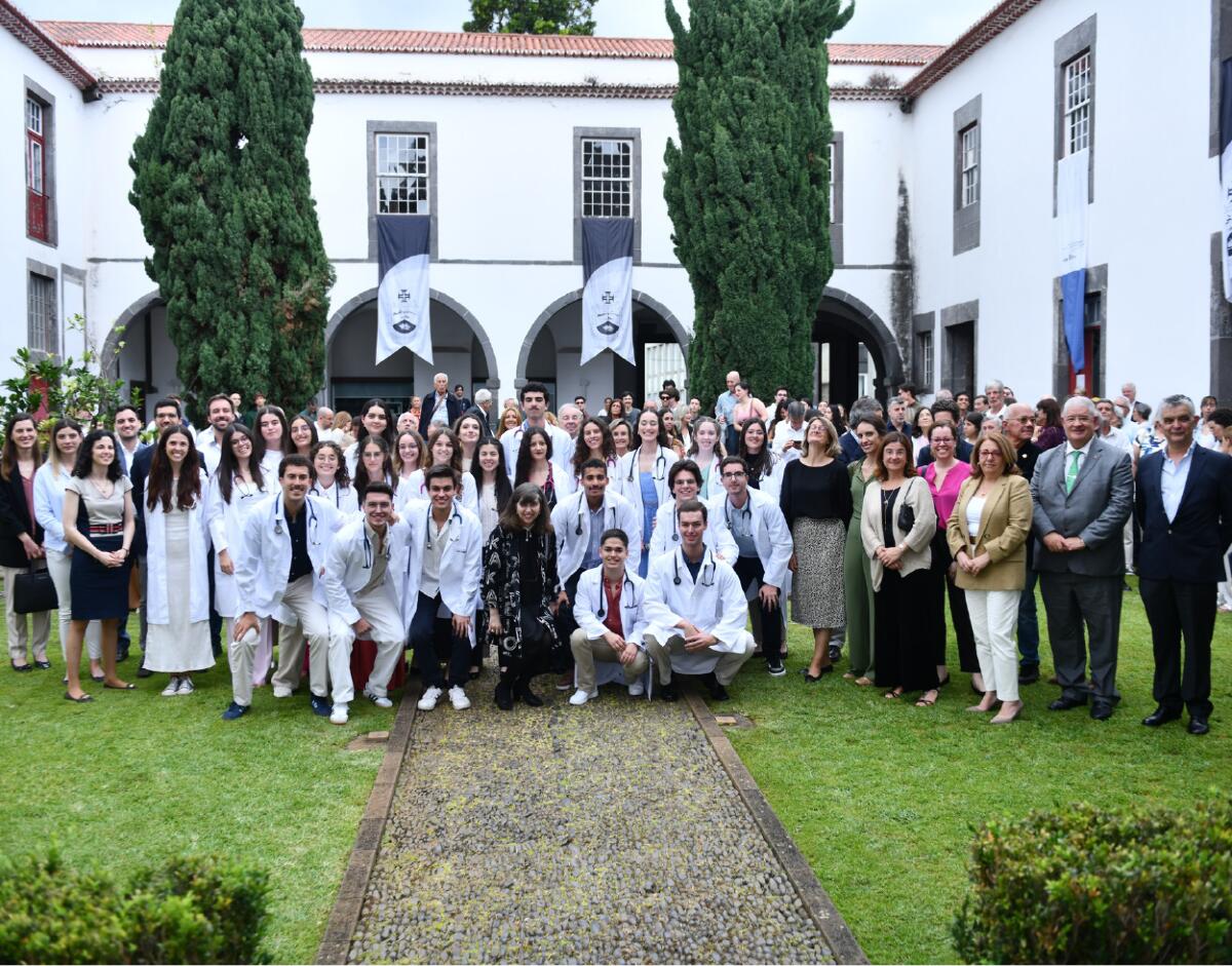 Pedro Ramos participou na "Cerimónia da Bata Branca"