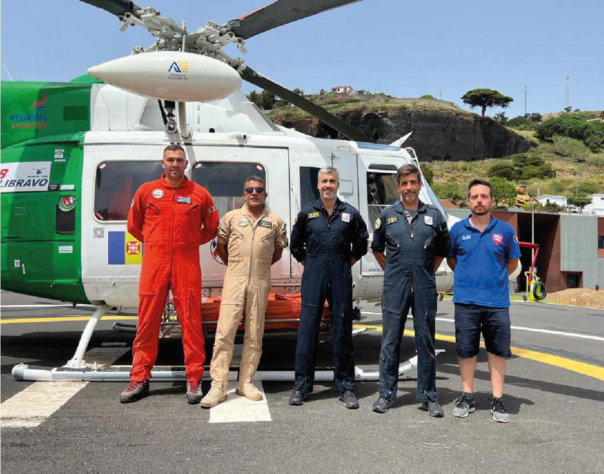 Brigada helitransportada na valência Recuperador Salvador realiza mais um resgate com sucesso