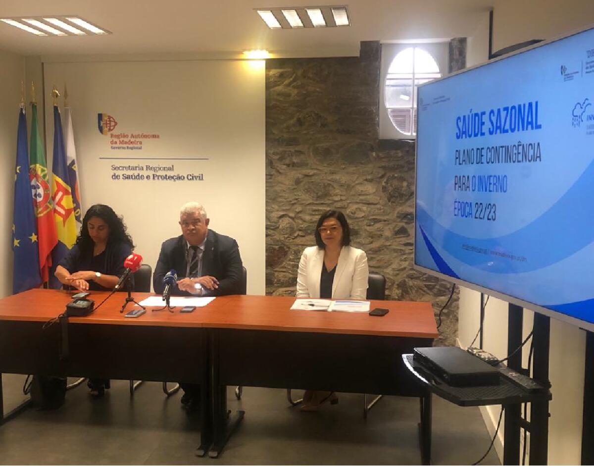 Saúde apresenta Plano de Contingência para o Inverno 2022/2023 