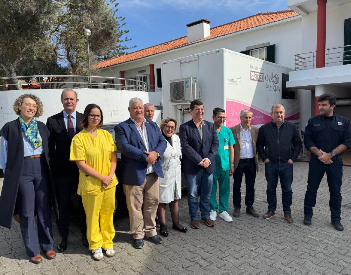 Pedro Ramos em visita de trabalho no Porto Santo