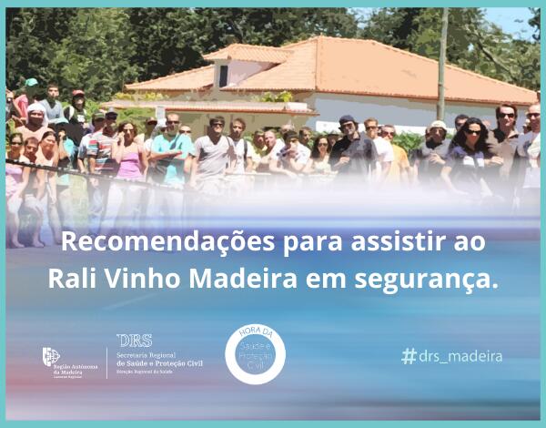 Recomendações para assistir ao Rali Vinho Madeira em segurança
