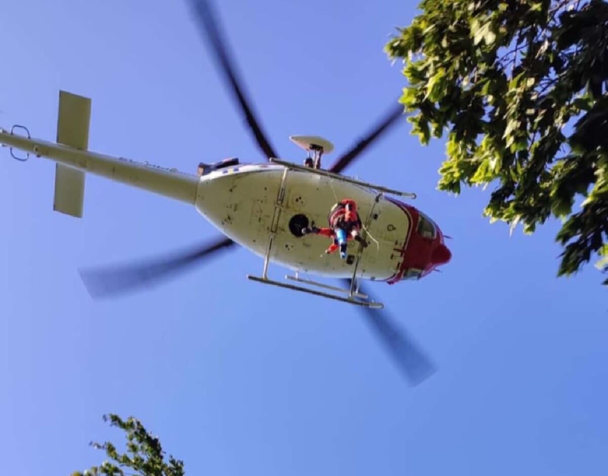 Brigada Helitransportada na valência Recuperador Salvador realiza mais um resgate com sucesso