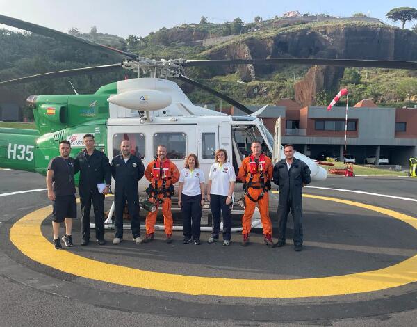 Brigada helitransportada na valência Recuperador Salvador realiza mais um resgate com sucesso