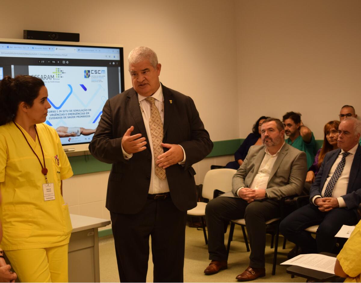 Curso I in situ de Simulação de Urgências e Emergências em Cuidados de Saúde Primários